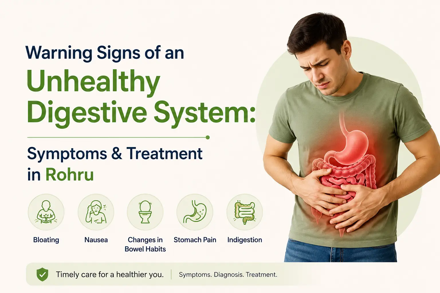 Warning Signs of an Unhealthy Digestive System: Symptoms & Treatment in Rohru