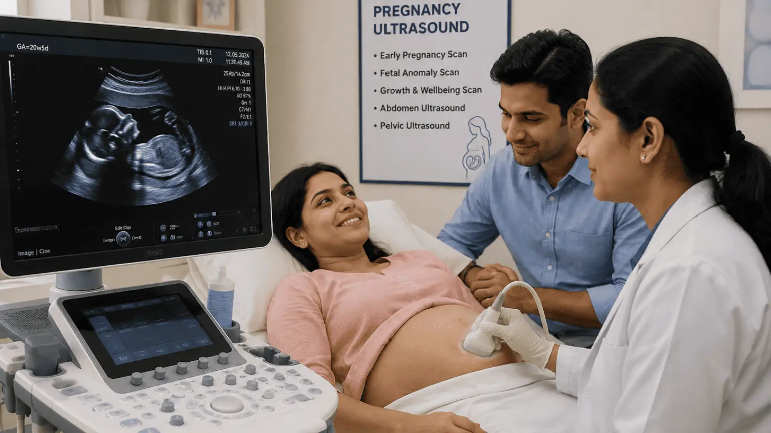 General Pregnancy Ultrasound in Rohru