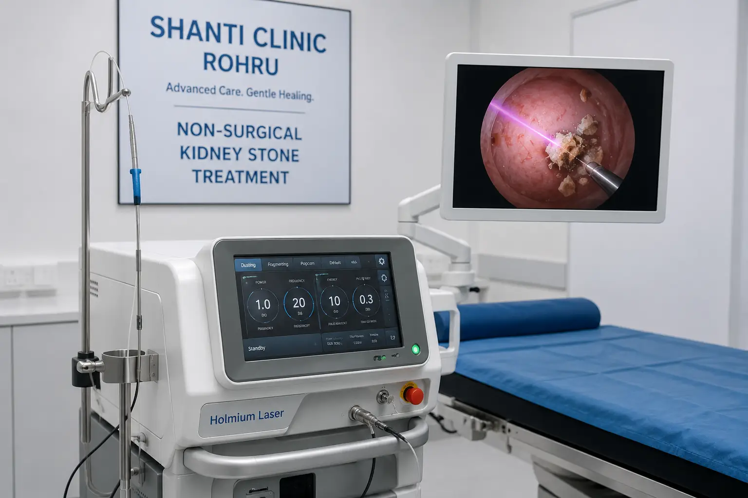 Laser lithotripsy machine Rohru